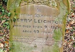 LEIGHTON Henry 188[5]